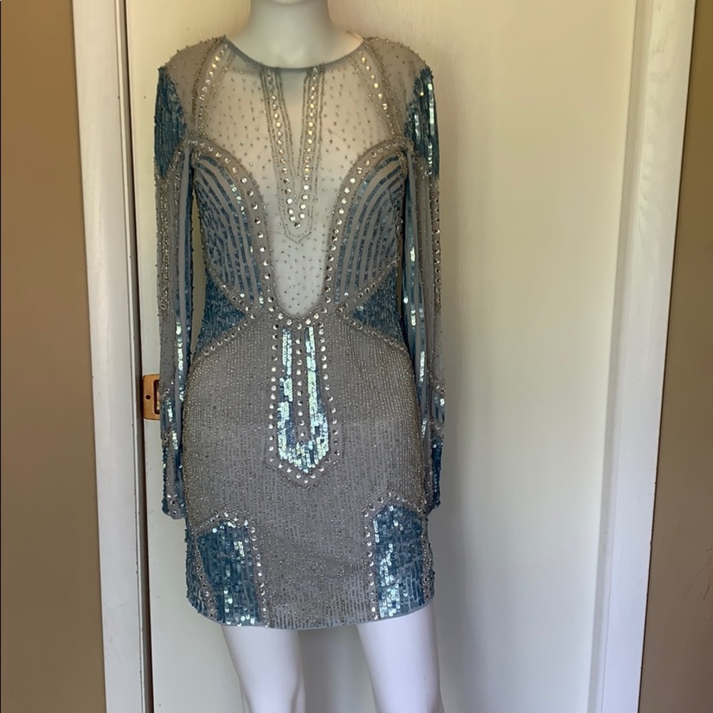 Size 6 fully beaded dress